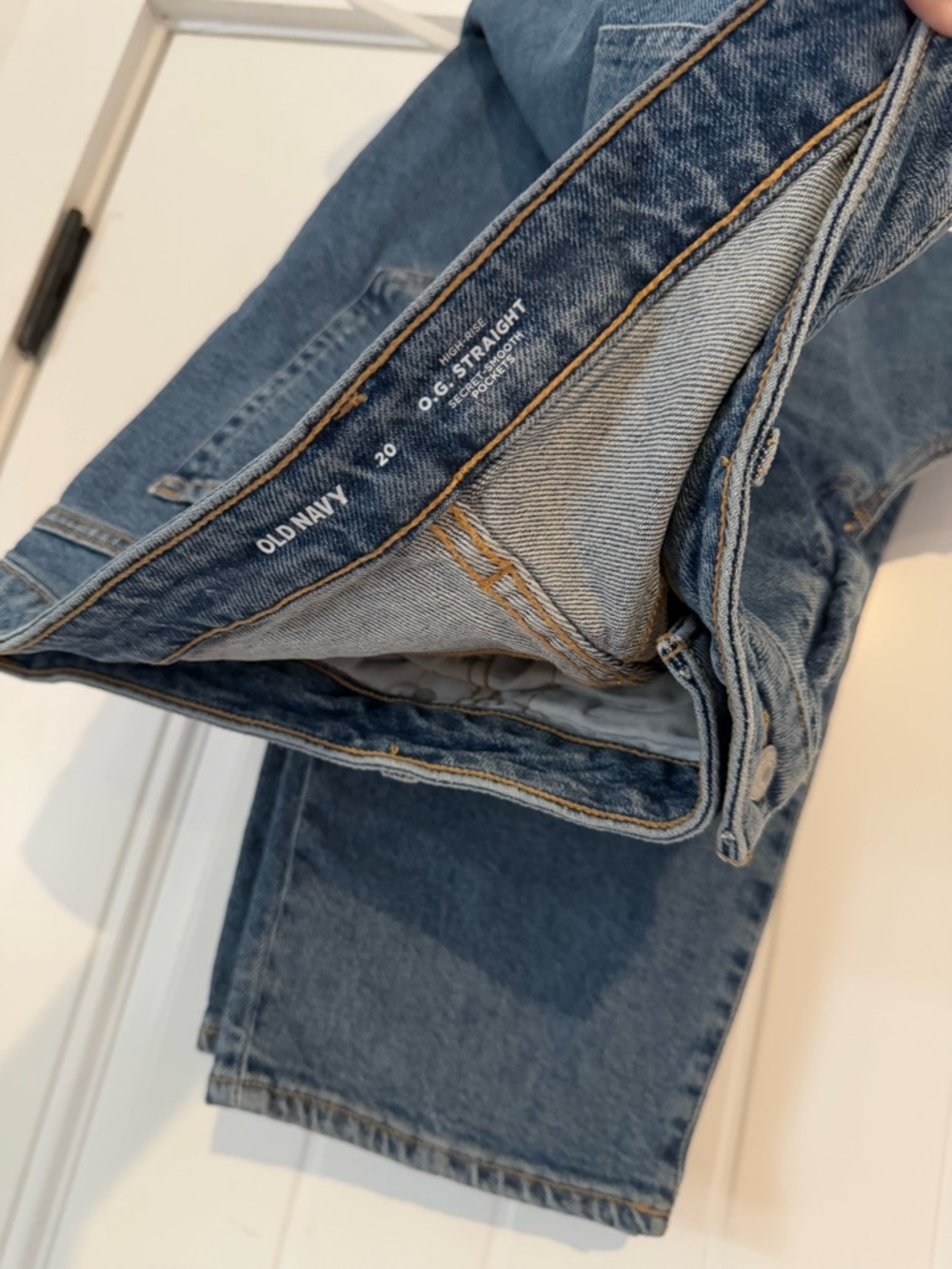 Old Navy women's Classic Straight Blue Jeans
